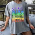 Science Teacher Because Figuring Things Out Is Better Than Women's Comfort Colors T-Shirt Gray Science Teacher Because Figuring Things Out Is Better Than Women's Comfort Colors T-Shirt Gray