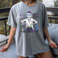 Science Teacher Halloween Skeleton Scientist Chemistry Women's Comfort Colors T-Shirt Gray Science Teacher Halloween Skeleton Scientist Chemistry Women's Comfort Colors T-Shirt Gray