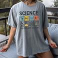Science Teacher Periodic Table Jokes Chemistry Pun Women's Comfort Colors T-Shirt Gray