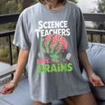 Science Teachers Love Brains Shirt Men Women Halloween Women's Comfort Colors T-Shirt Gray Science Teachers Love Brains Shirt Men Women Halloween Women's Comfort Colors T-Shirt Gray