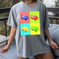 Scooter Physical Education PE Gym Teacher Women's Comfort Colors T-Shirt Gray