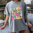 In My Second Grade Era Teachers Women Back To School Girls Women's Comfort Colors T-Shirt Gray