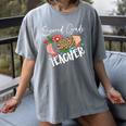 Second Grade Teacher Leopard Pencil 2nd Grade Women Teacher Women's Comfort Colors T-Shirt Gray Second Grade Teacher Leopard Pencil 2nd Grade Women Teacher Women's Comfort Colors T-Shirt Gray