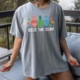 Seize The Clay Pottery Teacher Ceramics Potter Maker Women's Comfort Colors T-Shirt Gray