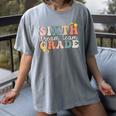Sixth Grade Dream Team First Day Of 6th Grade Teachers Women's Comfort Colors T-Shirt Gray Sixth Grade Dream Team First Day Of 6th Grade Teachers Women's Comfort Colors T-Shirt Gray