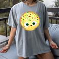 The Smart Cookie Good Egg Teacher Halloween Costume Food Women's Comfort Colors T-Shirt Gray The Smart Cookie Good Egg Teacher Halloween Costume Food Women's Comfort Colors T-Shirt Gray