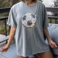 Soccer Dot Day Shirts For Kids Men Women Teacher Women's Comfort Colors T-Shirt Gray Soccer Dot Day Shirts For Kids Men Women Teacher Women's Comfort Colors T-Shirt Gray
