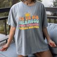 Spanish Multilingual Teacher Dual Languages Bilingual Women's Comfort Colors T-Shirt Gray