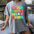 Spanish Teacher Back To School Maestra Dual Language Crew Women's Comfort Colors T-Shirt Gray Spanish Teacher Back To School Maestra Dual Language Crew Women's Comfort Colors T-Shirt Gray