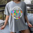 Special Education Teacher SPED Squad Team Kids Men Groovy Women's Comfort Colors T-Shirt Gray Special Education Teacher SPED Squad Team Kids Men Groovy Women's Comfort Colors T-Shirt Gray