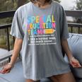 Special Education Team Definition Retro Ed Team Crew Teacher Women's Comfort Colors T-Shirt Gray Special Education Team Definition Retro Ed Team Crew Teacher Women's Comfort Colors T-Shirt Gray