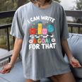 Special Education i Can Write a Goal For That Sped Teacher Women's Comfort Colors T-Shirt Gray Special Education i Can Write a Goal For That Sped Teacher Women's Comfort Colors T-Shirt Gray