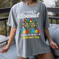 Special Teacher To Hear Child Cant Say Autism Awareness Sped Women's Comfort Colors T-Shirt Gray