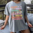 SPED Caffeinate Advocate Laminate Educate Teacher Facilitate For Men Women Women's Comfort Colors T-Shirt Gray SPED Caffeinate Advocate Laminate Educate Teacher Facilitate For Men Women Women's Comfort Colors T-Shirt Gray
