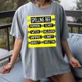 Spelling Bee Pun Halloween Costume For Teachers Women's Comfort Colors T-Shirt Gray