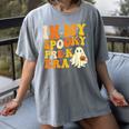 In My Spooky PRE-K Teacher Era Halloween Costume Tee Women's Comfort Colors T-Shirt Gray