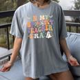 In My Spooky Teacher Era Groovy Hippie Retro Ghost Halloween Men Women Kids Women's Comfort Colors T-Shirt Gray In My Spooky Teacher Era Groovy Hippie Retro Ghost Halloween Men Women Kids Women's Comfort Colors T-Shirt Gray