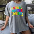 Star Of The Week Cheerful Recognition Student Teachers Class Men Women Kids Women's Comfort Colors T-Shirt Gray