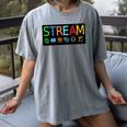 Stream Technology Robotics Shirt For Teachers And Students Premium Tri-Blend Women's Comfort Colors T-Shirt Gray Stream Technology Robotics Shirt For Teachers And Students Premium Tri-Blend Women's Comfort Colors T-Shirt Gray
