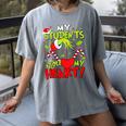 My Students Stole My Heart Teacher Holiday Merry Christmas Women's Comfort Colors T-Shirt Gray My Students Stole My Heart Teacher Holiday Merry Christmas Women's Comfort Colors T-Shirt Gray
