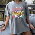 Surprise I'm Your Teacher Today Women's Comfort Colors T-Shirt Gray Surprise I'm Your Teacher Today Women's Comfort Colors T-Shirt Gray