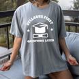 SYLLABUS PROFESSOR TEACHER Women's Comfort Colors T-Shirt Gray SYLLABUS PROFESSOR TEACHER Women's Comfort Colors T-Shirt Gray