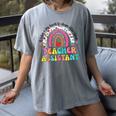 It Takes A Big Heart To Shape Little Minds Teacher Assistant Women's Comfort Colors T-Shirt Gray It Takes A Big Heart To Shape Little Minds Teacher Assistant Women's Comfort Colors T-Shirt Gray