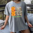 I Teach The Cutest Pumpkins In The Patch Infant Teacher Women's Comfort Colors T-Shirt Gray