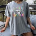 I Teach What's Your Superpower Teacher Teaching For Men Women Women's Comfort Colors T-Shirt Gray