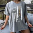 Teacher American Flag Teacher's Day Teaching Women's Comfort Colors T-Shirt Gray Teacher American Flag Teacher's Day Teaching Women's Comfort Colors T-Shirt Gray