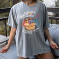 Teacher We Are Like a Box Of Crayons Women's Comfort Colors T-Shirt Gray