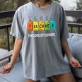 Teacher The Coolest Element Chemistry Periodic Table Science Women's Comfort Colors T-Shirt Gray Teacher The Coolest Element Chemistry Periodic Table Science Women's Comfort Colors T-Shirt Gray