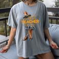This Is My Teacher Costume Halloween Family Matching Group For Men Women Women's Comfort Colors T-Shirt Gray
