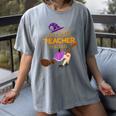 This Is My Teacher Costume Halloween Family Matching Group Women's Comfort Colors T-Shirt Gray This Is My Teacher Costume Halloween Family Matching Group Women's Comfort Colors T-Shirt Gray