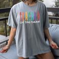 Teacher Of The Deaf ASL Teacher & Deaf Awareness Women's Comfort Colors T-Shirt Gray Teacher Of The Deaf ASL Teacher & Deaf Awareness Women's Comfort Colors T-Shirt Gray
