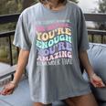 Teacher Dear Students Behind Me 1st Day Of School On Back Women's Comfort Colors T-Shirt Gray Teacher Dear Students Behind Me 1st Day Of School On Back Women's Comfort Colors T-Shirt Gray