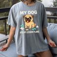 Teacher My Dog Ate My Lesson Plans School Staff Women's Comfort Colors T-Shirt Gray Teacher My Dog Ate My Lesson Plans School Staff Women's Comfort Colors T-Shirt Gray