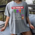 Teacher Growth Mindset Power Of Yet Women's Comfort Colors T-Shirt Gray Teacher Growth Mindset Power Of Yet Women's Comfort Colors T-Shirt Gray