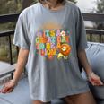 Teacher Life Back To School It's A Great A Day To Be A Lion Women's Comfort Colors T-Shirt Gray Teacher Life Back To School It's A Great A Day To Be A Lion Women's Comfort Colors T-Shirt Gray