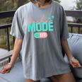 Teacher Mode Off Happy Last Day Of School Summer Break Men Women Women's Comfort Colors T-Shirt Gray Teacher Mode Off Happy Last Day Of School Summer Break Men Women Women's Comfort Colors T-Shirt Gray