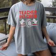 Teacher Pit Crew Race Car Driver Costume Men Women Kids Women's Comfort Colors T-Shirt Gray Teacher Pit Crew Race Car Driver Costume Men Women Kids Women's Comfort Colors T-Shirt Gray