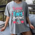 Teacher Preschool Pre K Kindergarten Women's Comfort Colors T-Shirt Gray
