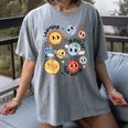 Teacher Space Science Learning Is Out Of World Solar System Women's Comfort Colors T-Shirt Gray Teacher Space Science Learning Is Out Of World Solar System Women's Comfort Colors T-Shirt Gray