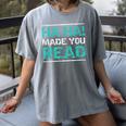 Teacher T Shirts Ha Ha Made You Read Shirt Women's Comfort Colors T-Shirt Gray