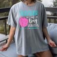 Teacher Of Tiny Humans Preschool Pre K Kindergarten Teacher Women's Comfort Colors T-Shirt Gray