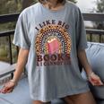 Teacher-TShirt I Like Big Books & I Cannot Lie Reading For Women Women's Comfort Colors T-Shirt Gray