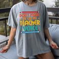 Teacher Voice Teacherlife Primary School Teacher Women's Comfort Colors T-Shirt Gray Teacher Voice Teacherlife Primary School Teacher Women's Comfort Colors T-Shirt Gray