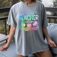 Im A Teacher Whats Your Superpower Teaching Professional Women's Comfort Colors T-Shirt Gray
