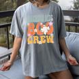 Teachers Aide Boo Crew Ghost Groovy Halloween For Women Women's Comfort Colors T-Shirt Gray Teachers Aide Boo Crew Ghost Groovy Halloween For Women Women's Comfort Colors T-Shirt Gray