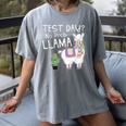 Teachers Testing Day Test Day No Prob Llama Teacher Women's Comfort Colors T-Shirt Gray Teachers Testing Day Test Day No Prob Llama Teacher Women's Comfort Colors T-Shirt Gray